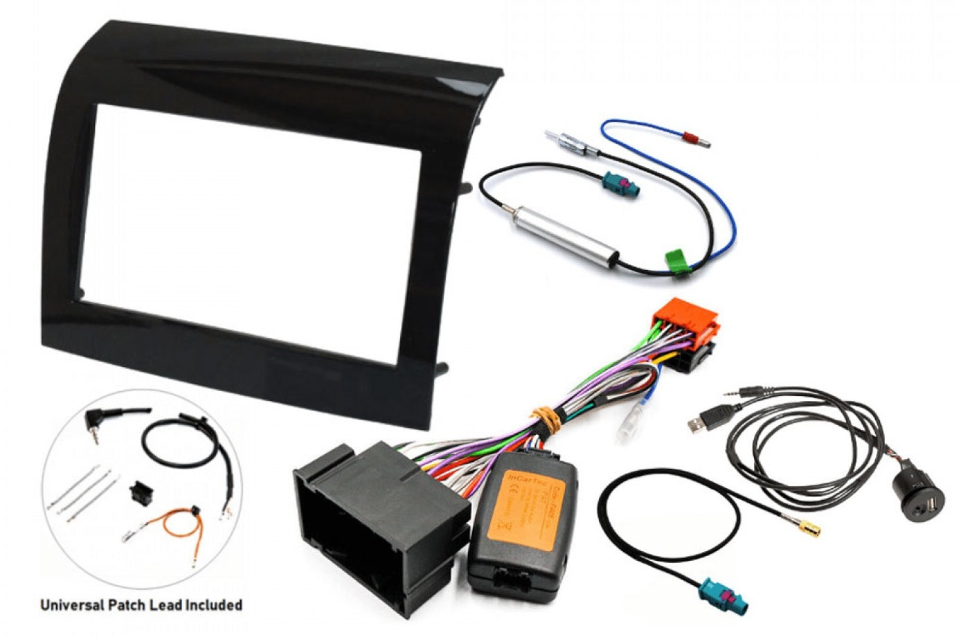 Fiat Ducato (with OEM Daiichi radios) Double DIN motorhome stereo upgrade fitting kit FK-938-DAIICHI