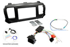 Vauxhall Vivaro, Zafira 2019 onwards Double DIN Car Radio Fitting Kit (STANDARD RADIO) FK-976-SWC Fiat