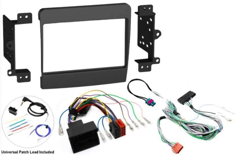 Porsche 911, Boxster, Cayman (2012-16) Double DIN stereo upgrade fitting kit (PCM3.1/STANDARD AUDIO) FK-981-PCM31-SWC