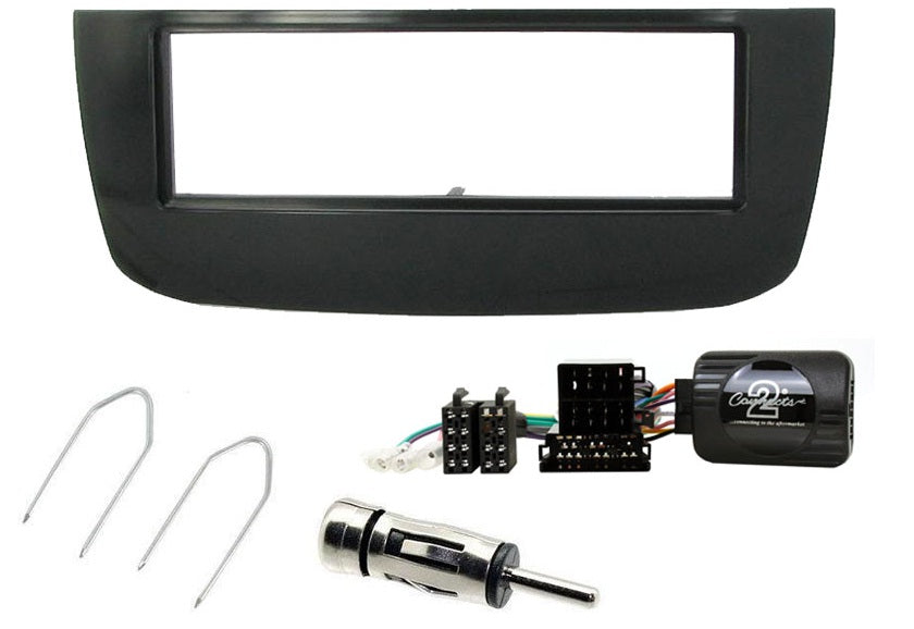Fiat Punto Evo 2009-2011 Car Stereo Fascia / Steering Antenna Kit