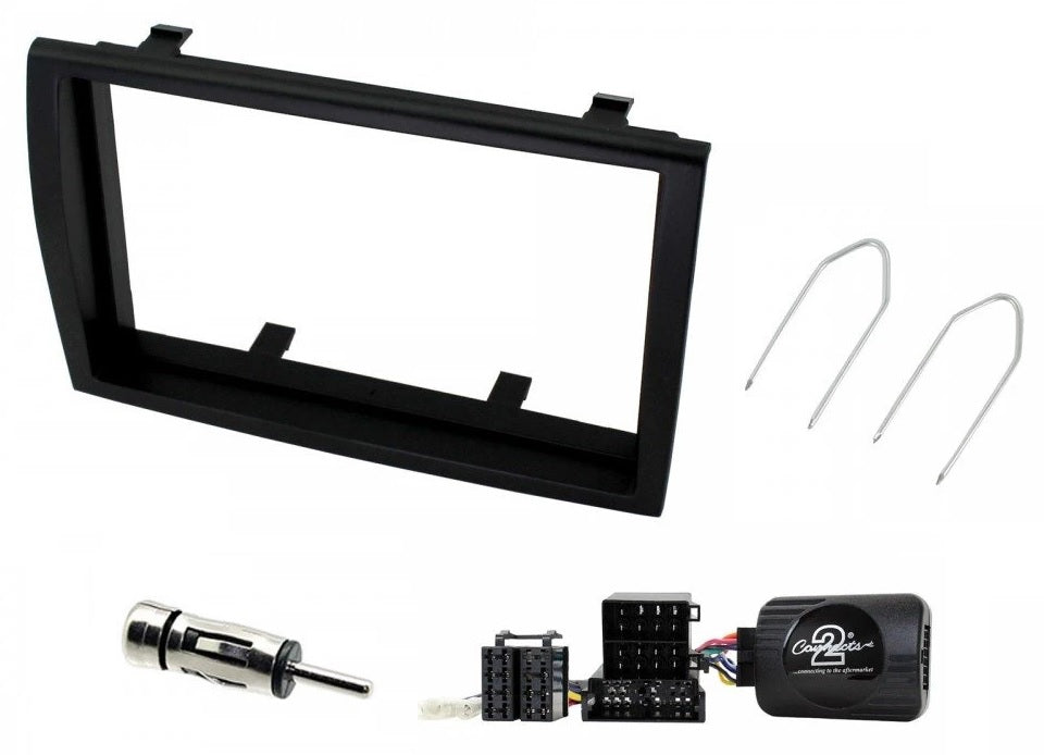 Fiat Ducato 2006-2008 Double Din Stereo Fascia / Steering / Antenna Fitting Kit