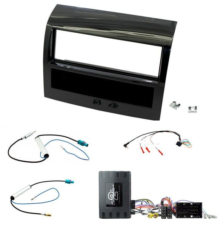 Fiat Ducato 2014 - 2021 with UCONNECT Single Din Fascia / Steering / DAB and FM Antenna Retention Kit