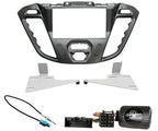 Ford Transit Custom 2012-2021 Pegasus  Double Din Car Stereo Fascia Stalk Antenna Kit