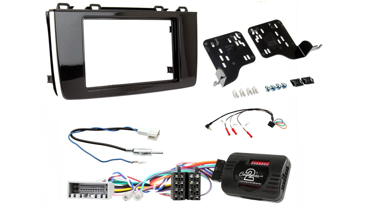 Honda CRV 2017 onwards Double Din Stereo Fascia Steering Antenna Fitting & Wiring Kit