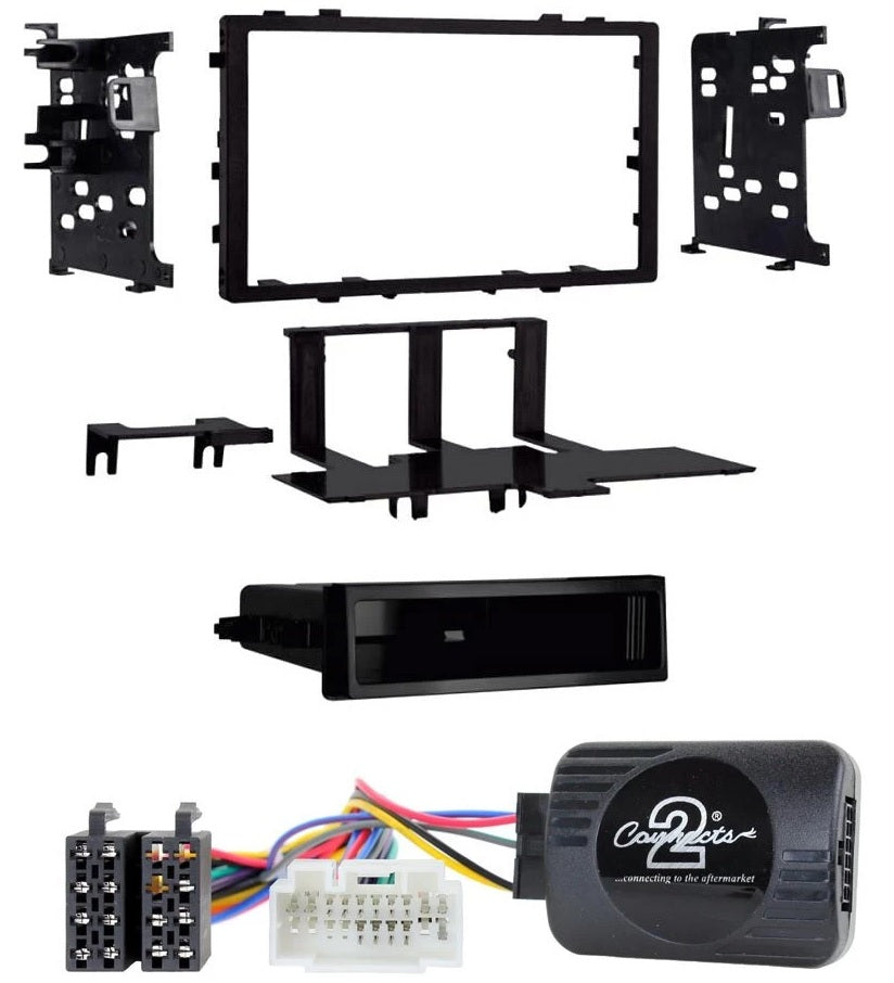 Honda CR-V 2001-2006 Single/Double Din Stereo Fascia Steering wheel control Fitting & Wiring Kit