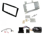 KIA Ceed / Pro Ceed 2007-2009 Double Din Fascia / Steering Control Kit
