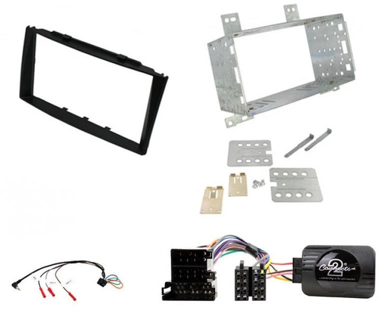 KIA Ceed / Pro Ceed 2007-2009 Double Din Fascia / Steering Control Kit