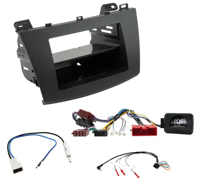 Mazda 3 2010-2013 Double Single Din Fascia Steering Antenna BOSE Retention Kit
