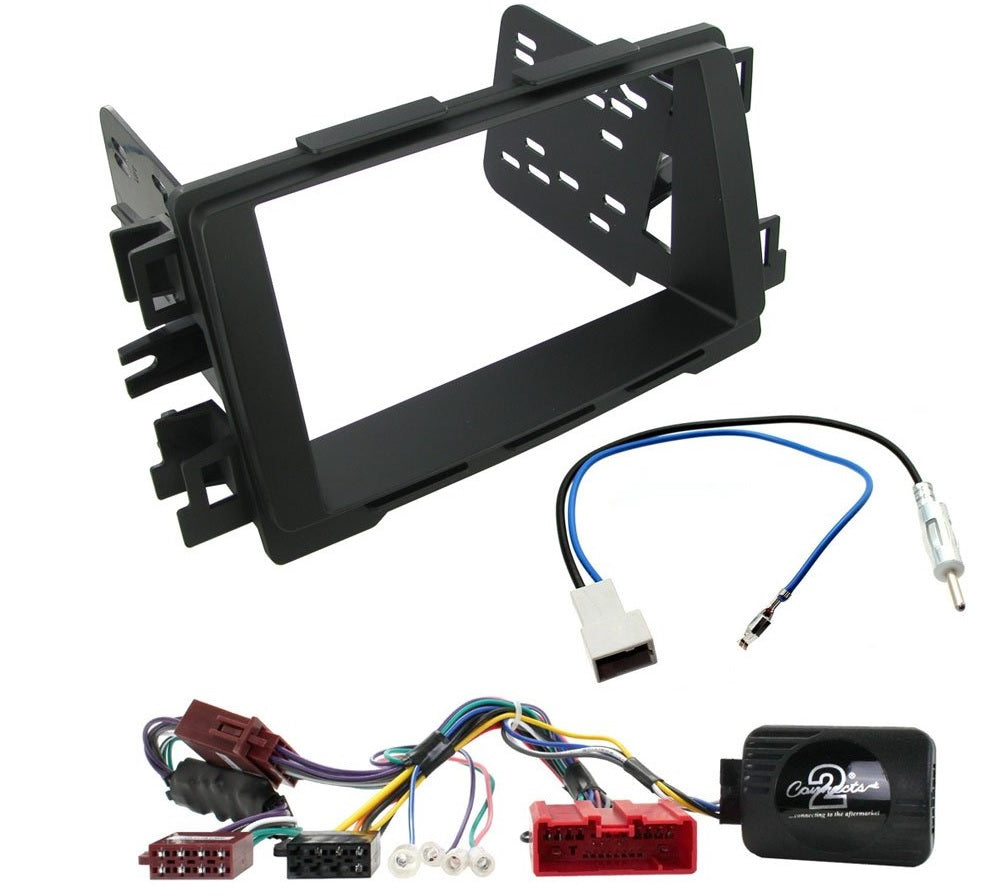 Mazda 6, CX-5 Double Din Car Stereo Fascia Steering Antenna Fitting Kit