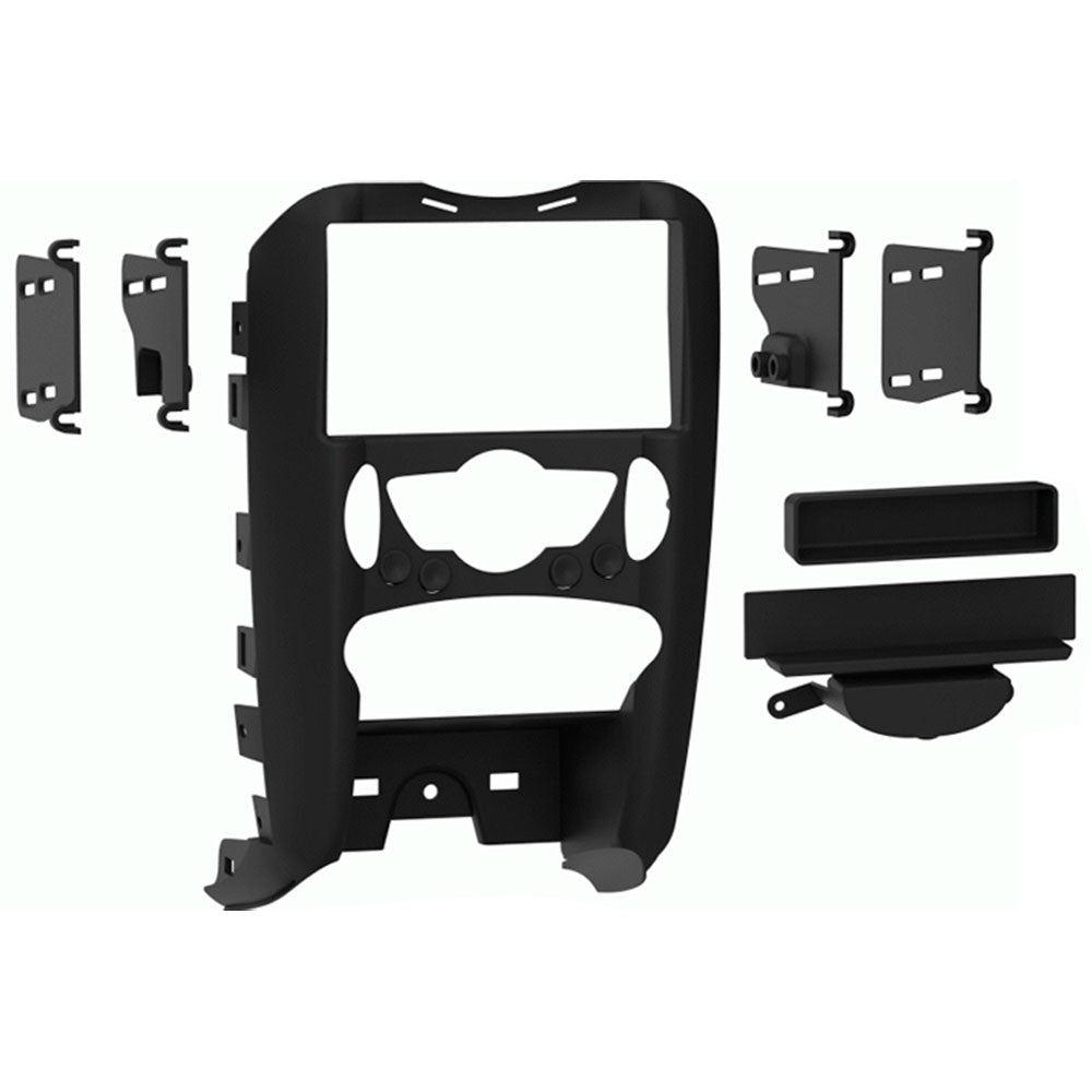 Mini Clubman,  Convertible, Coupe, Hatch, Roadster R55, R56, R57, R58, R59 With Manual Climate Control Double Din / Steering / Antenna Fitting Kit With Parking Sensors