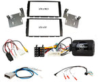 Nissan JUKE 2010 - 2019 Double Din Fitting Kit Fascia, Steering Control Adaptor Reverse Camera Retention Interface