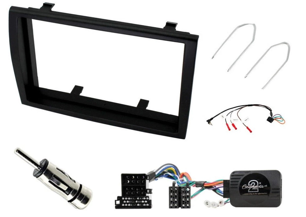 Citroen Relay 2008 - 2011 Double Din Stereo Fascia / Steering / Antenna Fitting Kit
