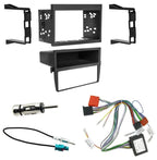 Porsche 911, Boxster 1997-2004 Double Din Fascia / with Analogue Amp / Antenna Fitting Kit