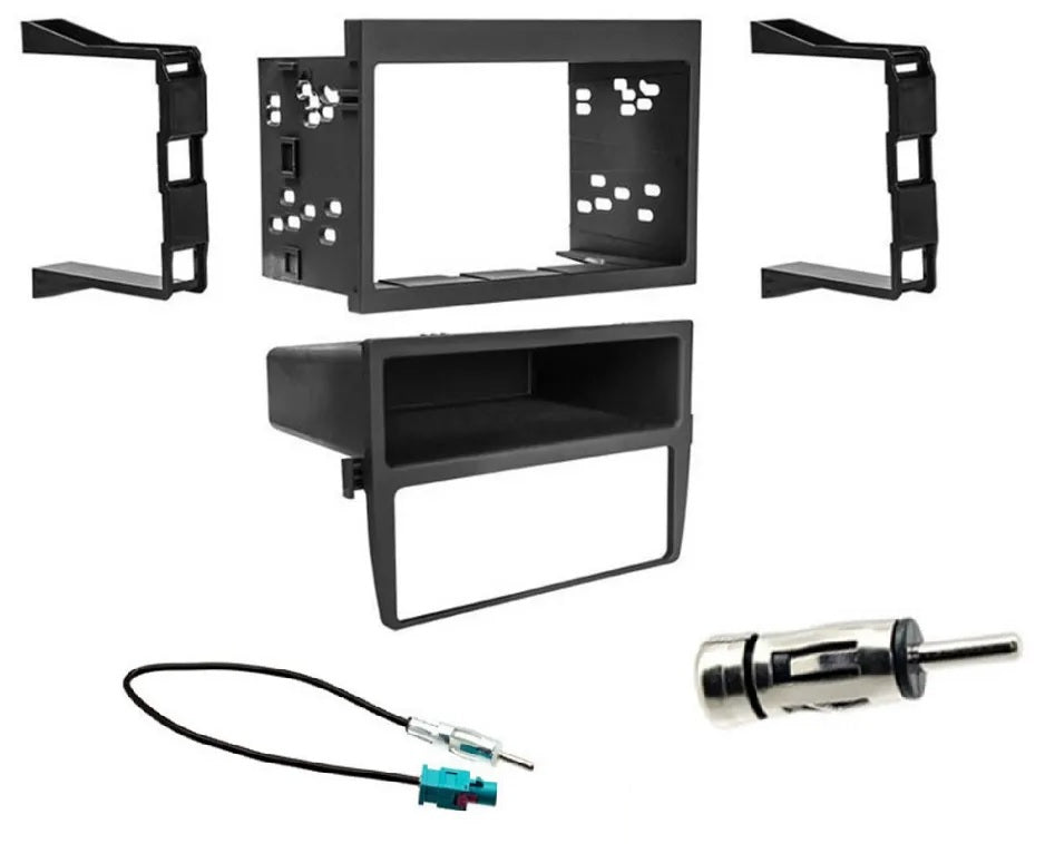 Porsche 911 (996), Boxster (986) 1997 - 2004 Double Din Fascia / Antenna Fitting Kit