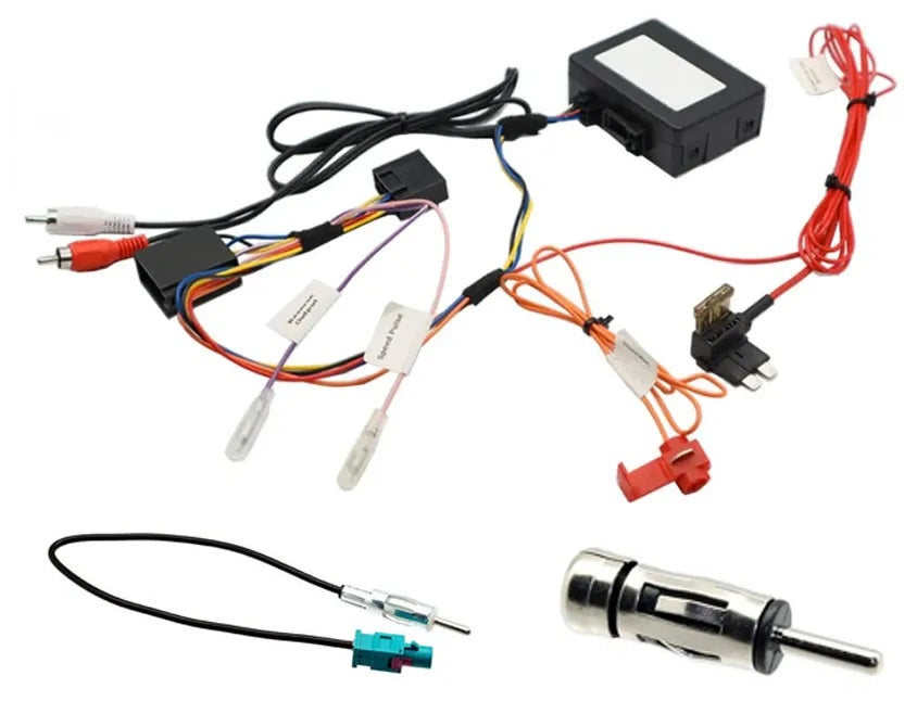 Porsche 911 (996) and Boxster (986) 1997 - 2004 Single Din With Fiber Amp / Antenna Fitting Kit