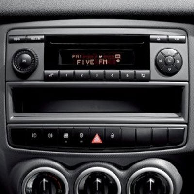 Smart For Four 2004-2006 Black Single Din Fascia Panel Fitting Kit
