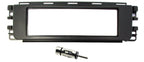 Smart For Four 2004-2006 Black Single Din Fascia Panel Fitting Kit