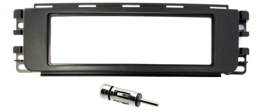 Smart For Four 2004-2006 Black Single Din Fascia Panel Fitting Kit