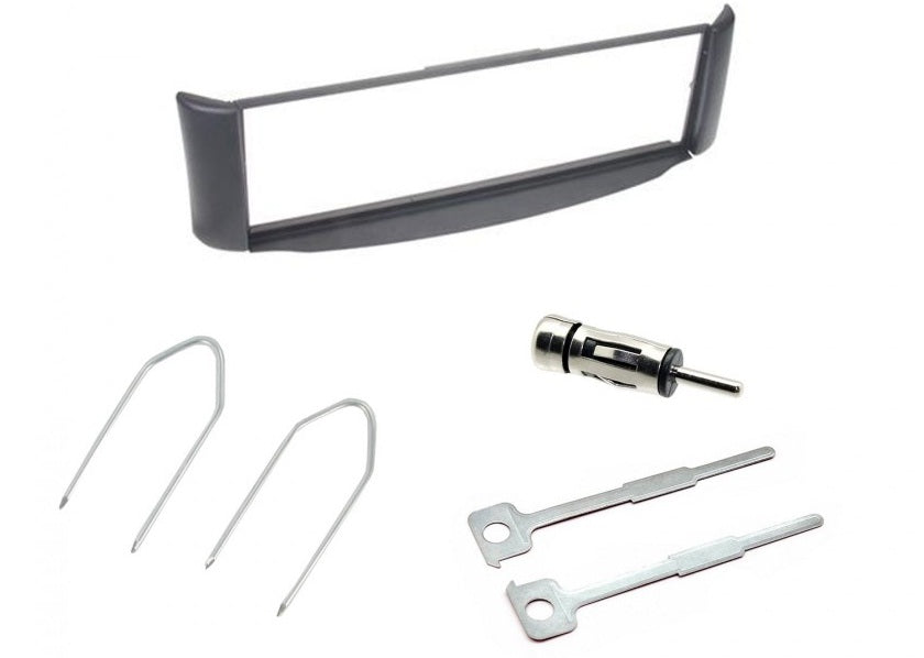 Smart For Two 1998-2007 Grey Single Din Fascia Panel Fitting Kit