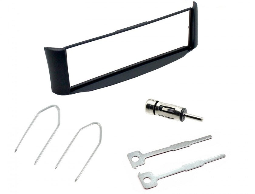 Smart For Two 1998-2007 Black Single Din Fascia Panel Fitting Kit