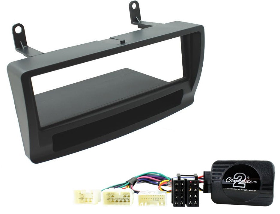 Toyota Corolla 2005-2008 Car Stereo Single Din Fascia & Steering Wheel Kit