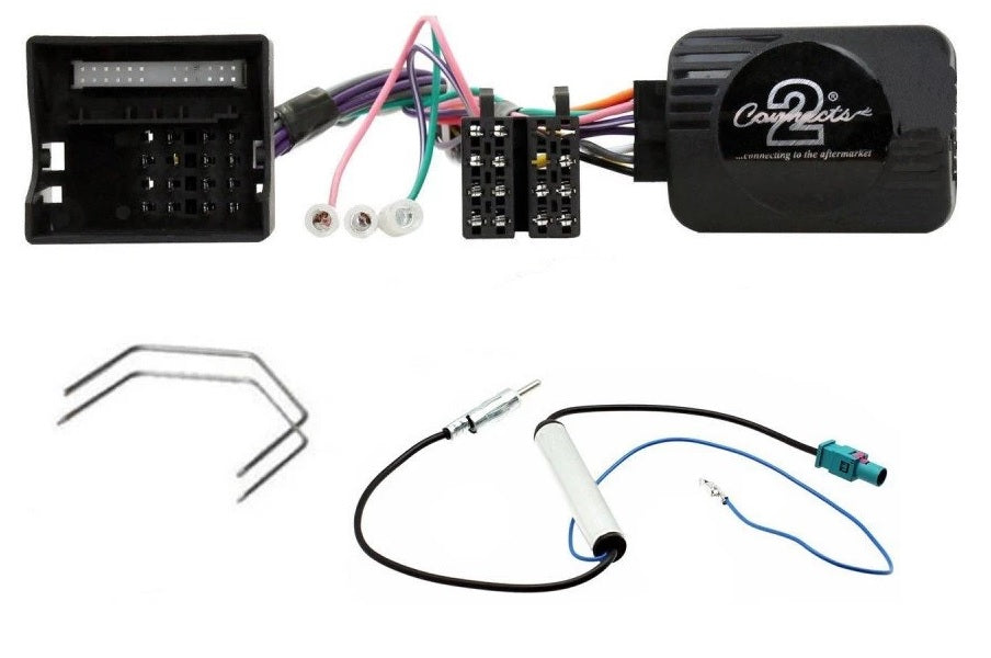 Vauxhall  Agila, Antara, Astra, Corsa, Meriva, Signum, Tigra, Vectra, Zafira Stereo Fitting Kit Steering Control, Aerial Aadaptor
