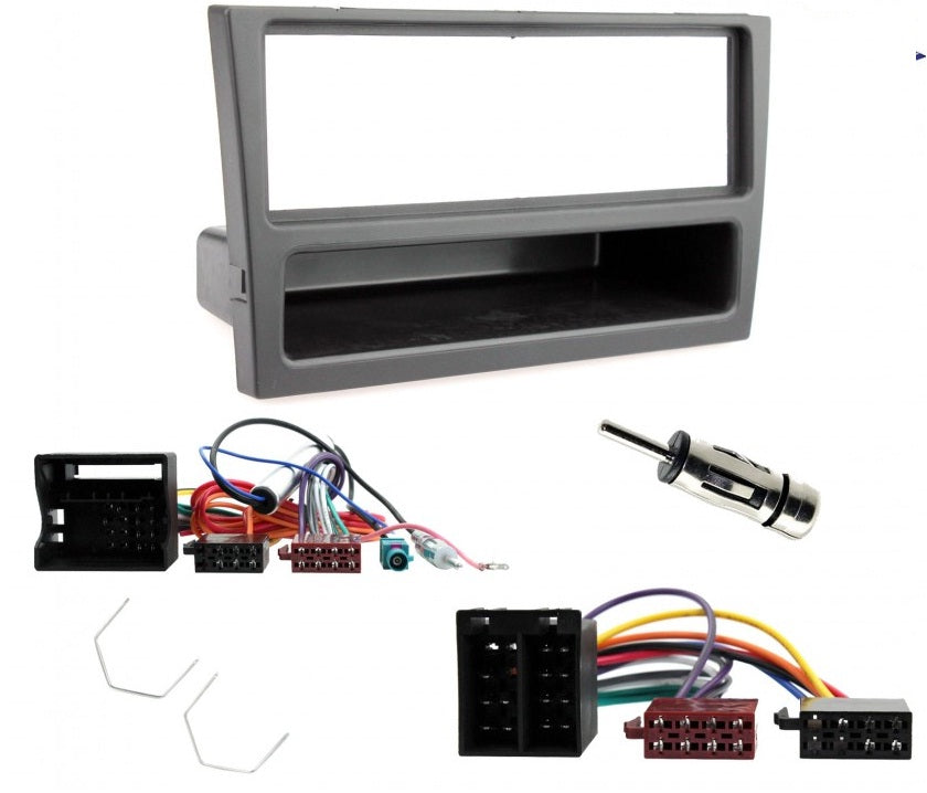 Vauxhall Combo 2001 - 2011 Single Din Stereo Fascia Wiring Antenna Fitting Kit