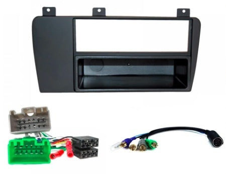 Volvo V70, S80 2004-2008 Amplified Dolby Stereo Fitting Kit Fascia, Wiring kit