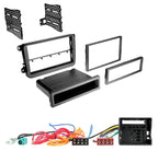 Seat Alhambra, Leon Single/Double Din Stereo Fascia Wiring Fitting Kit