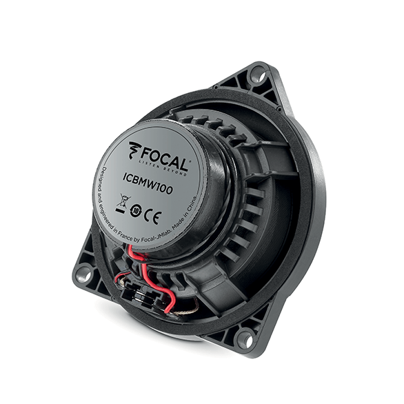 Focal IC100 BMW Custom Fit 4" 100mm 2 Way Coaxial Speakers 80 Watts