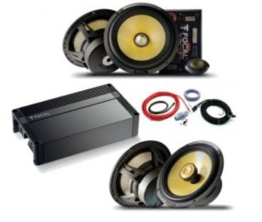 Focal FPX4.800 Amplifier and Focal ES165K2 + EC165K Speaker package deal