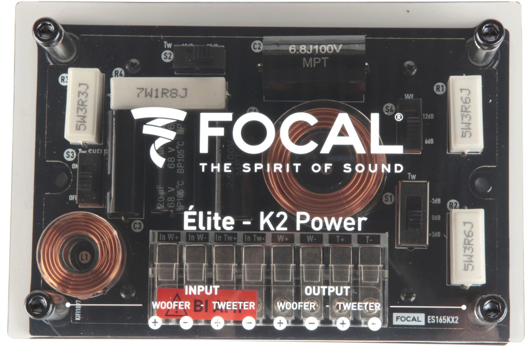 Focal ES165KX2E ELITE K2 Power Series 2-way 165mm (6.5″) 240w Component  Speakers