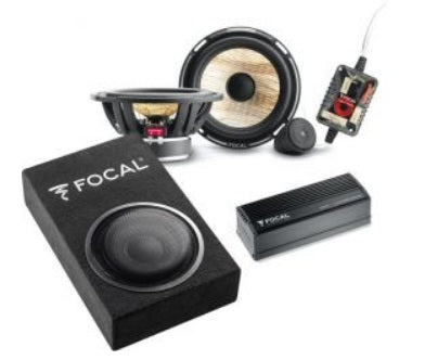 Focal PS165F + PSB200 + Impulse 4.320 - 8" Speaker Amp Bass package deal