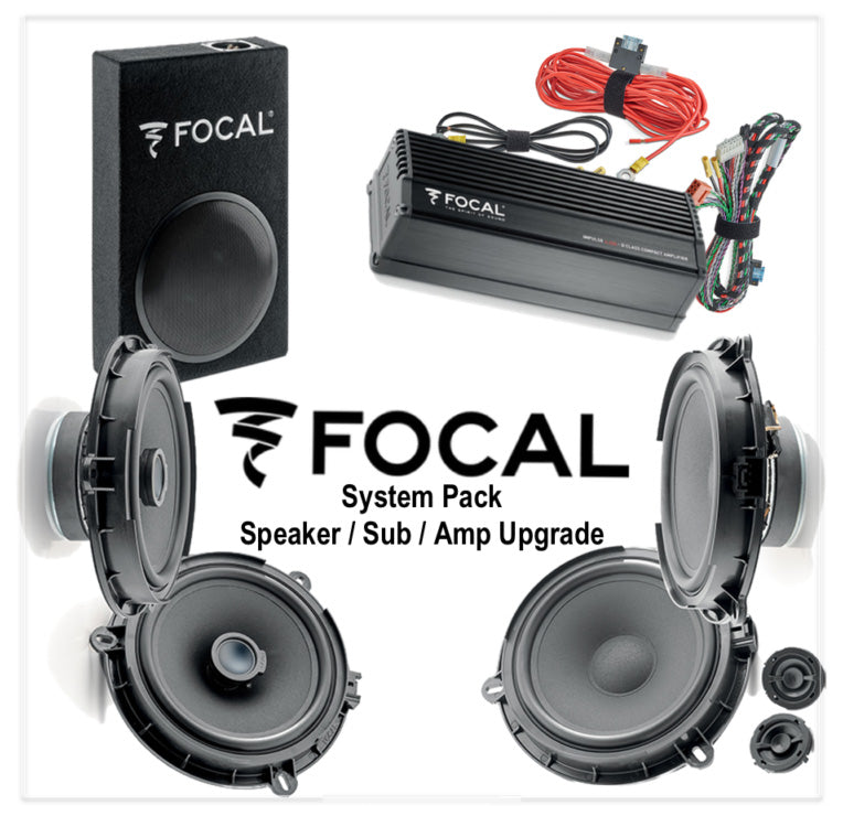 Volkswagen FOCAL-INSIDE-VW2 Complete Component Package