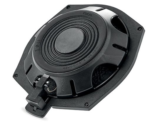 Focal ISUBBMW 2 - 8" Underseat 2-Ohm Subwoofer Kit for BMW Twin Pack