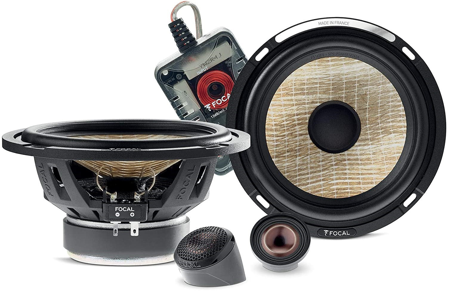 Focal PS165FE Flax Cone 6.5" 2-Way Component Speakers Kit