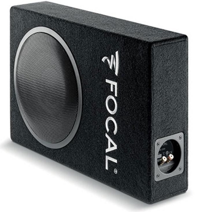 Focal PSB200 + FD1.350  8" Passive Subwoofer Enclosure and Amp 150w RMS - 250W Max