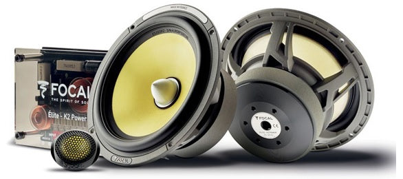 Focal ES165K2E ELITE K2 Power Series 2-way 165mm (6.5″) 200w Component  Speakers