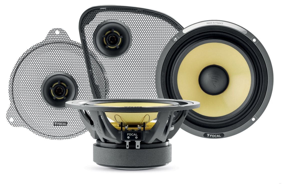 Focal HDK165 K2 Power 165mm 2 Way Harley-Davidson Replacment Component Speakers 250W Total Power
