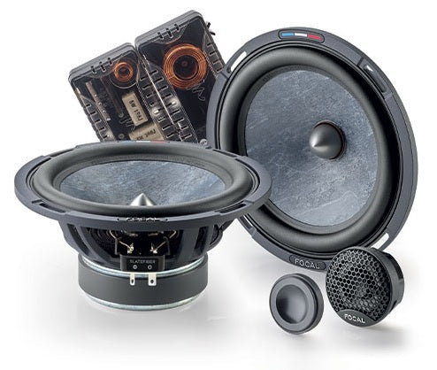 Focal PS165SF Performance 16.5cm 6.5" Slate Fiber Cone Component Speakers