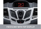 Ford Fiesta 2008 - 2012 Silver Double / Single Din Fascia / Steering / Antenna Fitting Kit