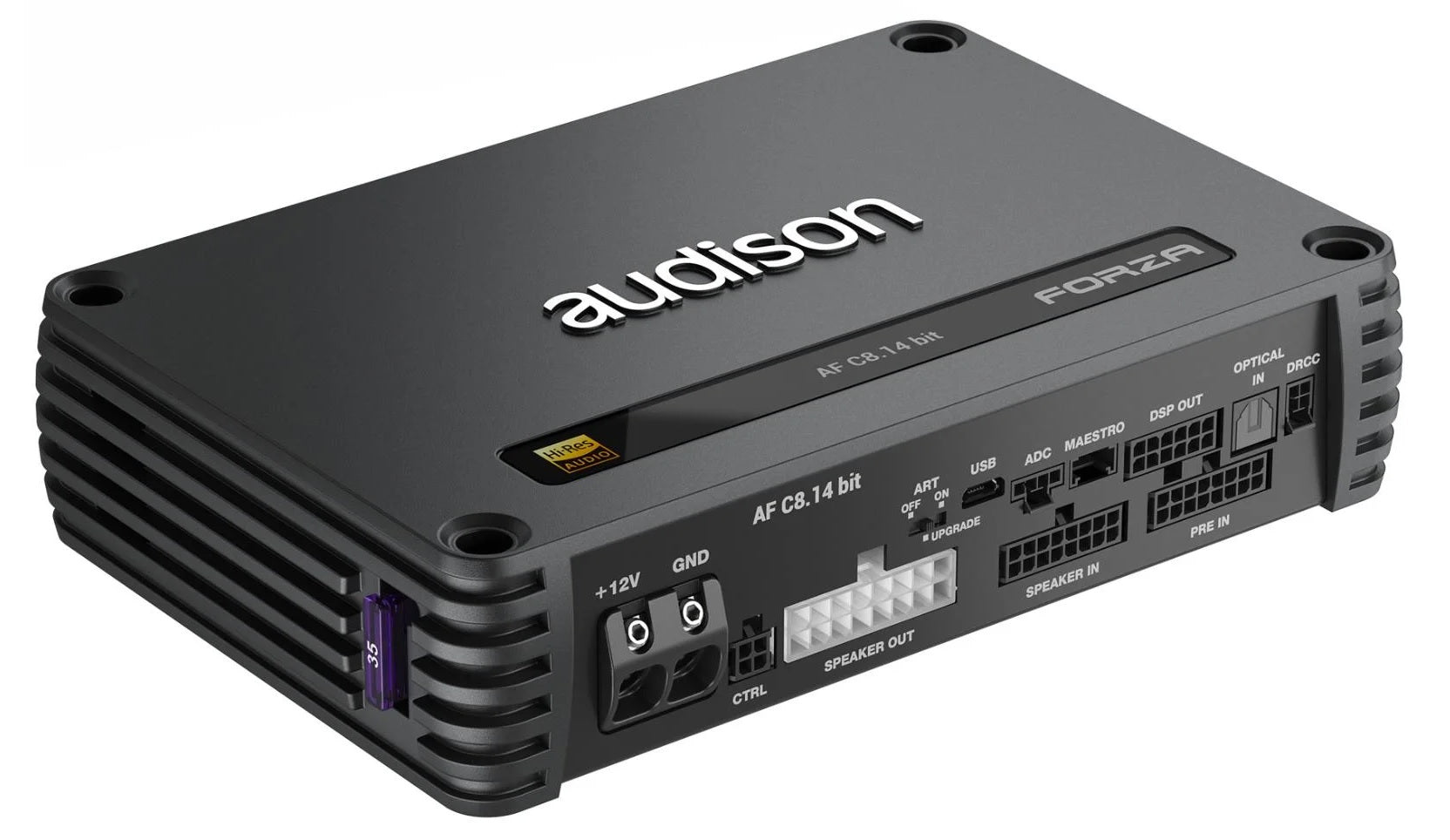 Audison Forza AF C 8.14 bit 8 Channel Amplifier With 14 Channel DSP