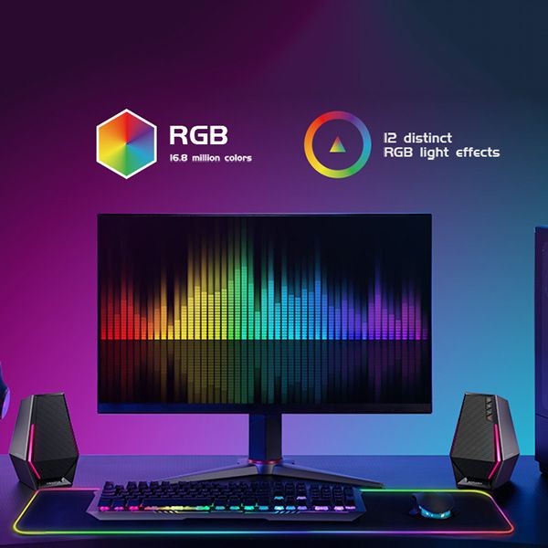EDIFIER G1500 Acoustic and Shapely GAMING SPEAKERS