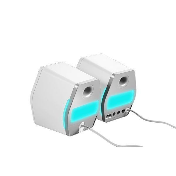 Edifier G2000 HECATE Gaming Bluetooth Speaker with RGB Lights White