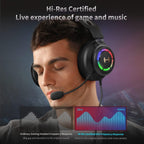 EDIFIER G35 7.1 Surround Sound USB Gaming Headset - Black