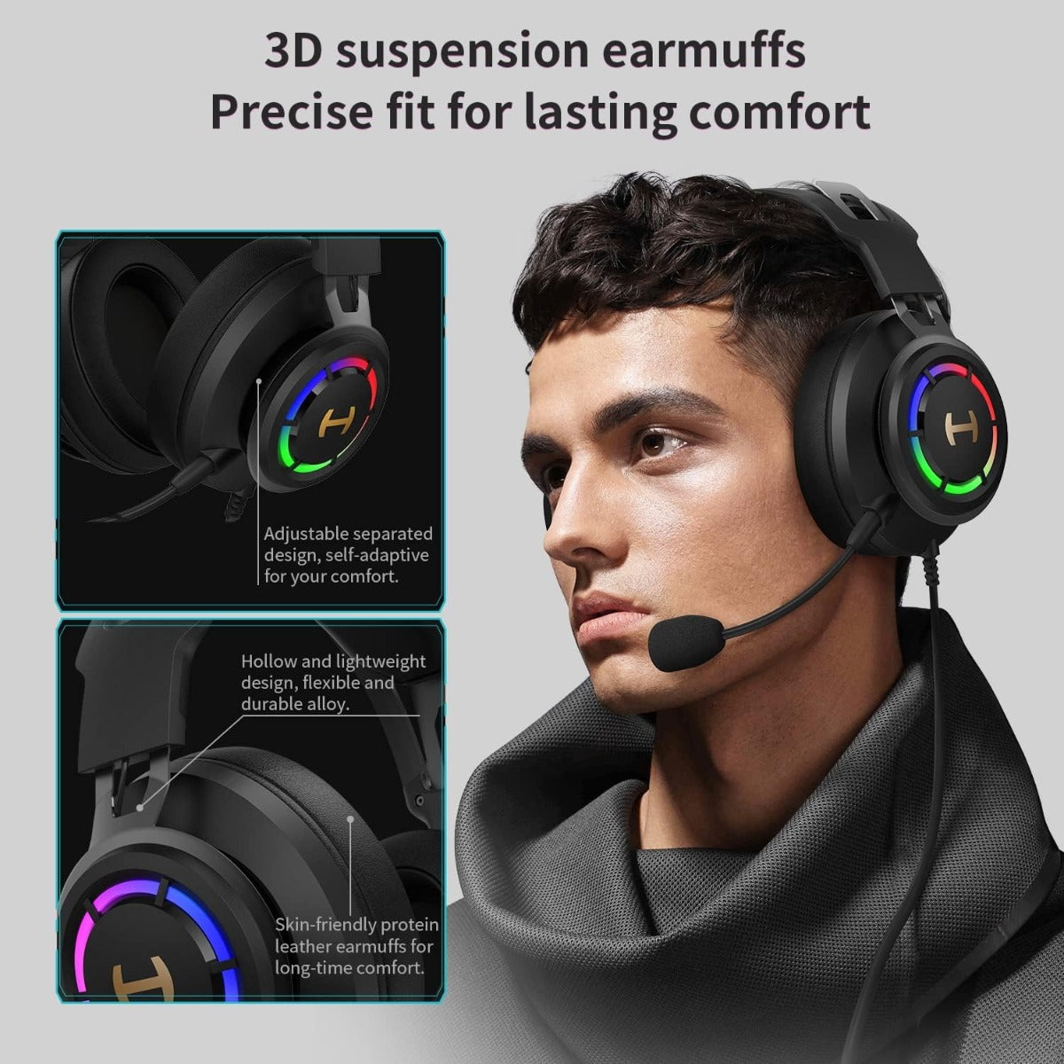 EDIFIER G35 7.1 Surround Sound USB Gaming Headset - Black