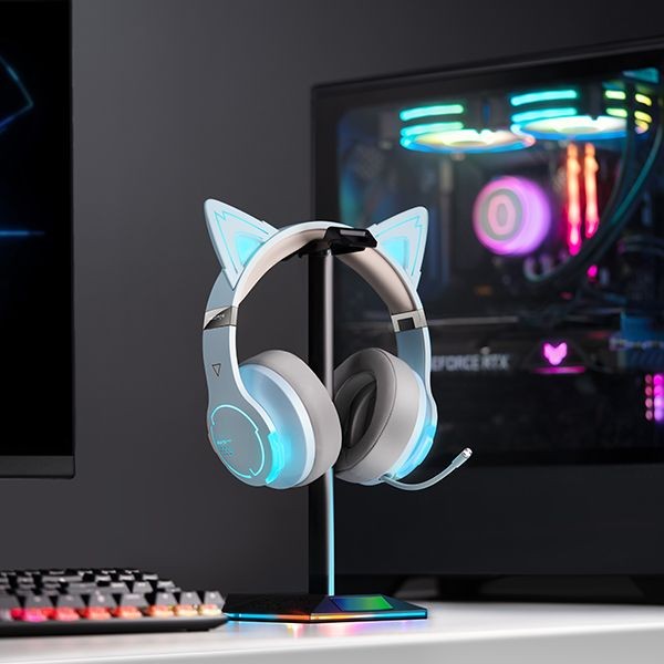 EDIFIER G5BT CAT Bluetooth Low Latency Gaming Headset - Asst colours