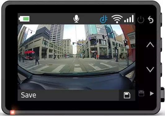 Garmin 67W Full HD 1440P DVR GPS Dash Camera LCD Display with a 180 Degree Field of View