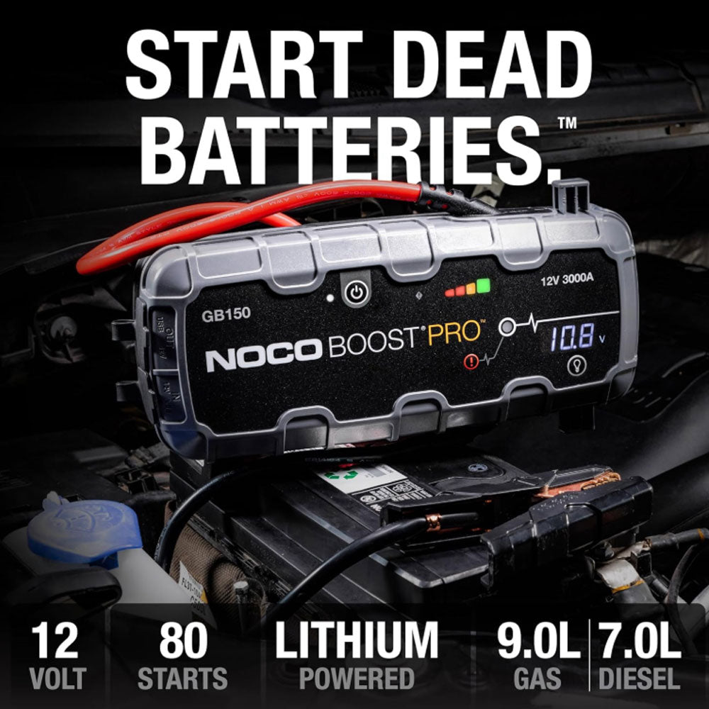 NOCO AX65 Boost Air 12V Jump Starter 2000A With 100 PSI Air Compressor