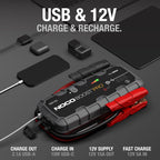 NOCO GB150 Boost PRO 12V Portable Lithium-ion Battery UltraSafe Jump Starter 3000A